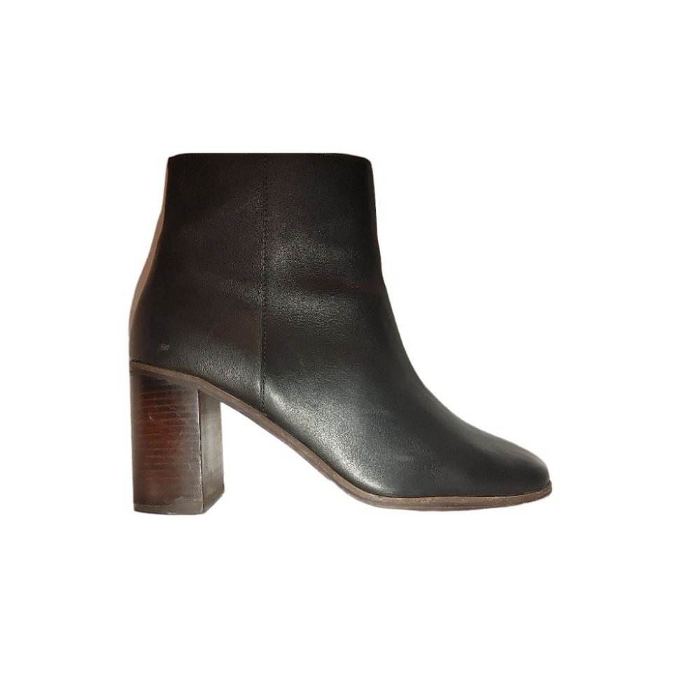 Madewell Greer Leather Boots Size 10